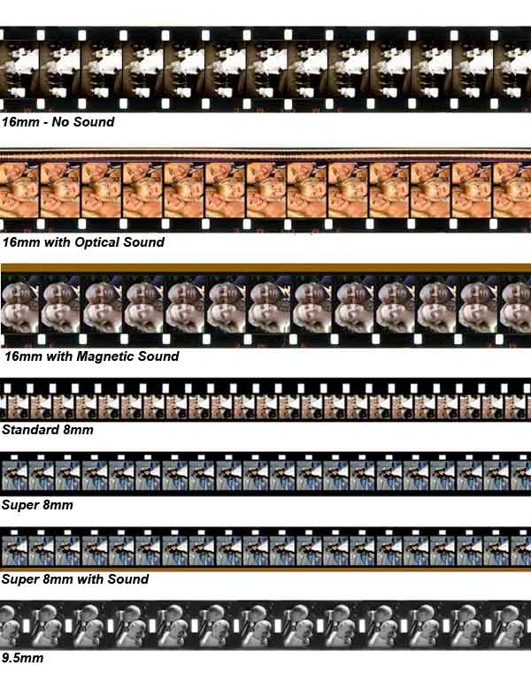 How To Identify Different Types F Cine Film